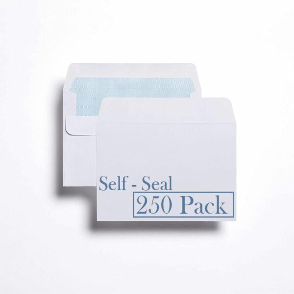 c5 indigo white self seal wallet envelopes pack of 250