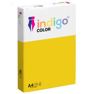 indigo a4 80gsm coloured copier paper stockholm 1 ream (500 sheets)