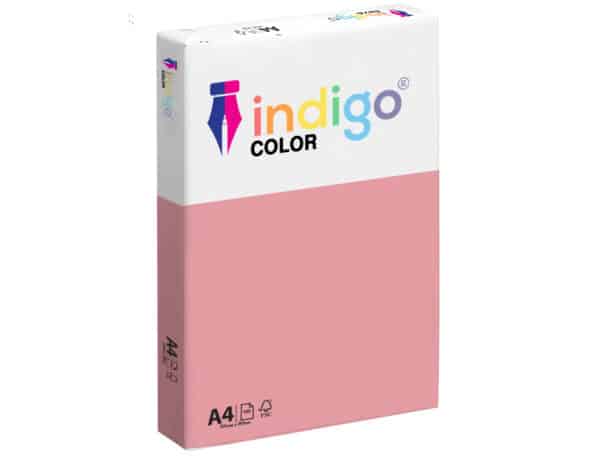 Indigo a4 80gsm coloured copier paper stockholm 1 ream (500 sheets)