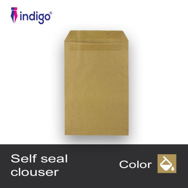 c4 indigo manilla self seal pocket brown envelopes pack of 250