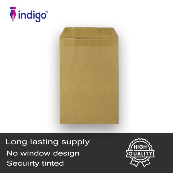 c4 indigo manilla self seal pocket brown envelopes pack of 250