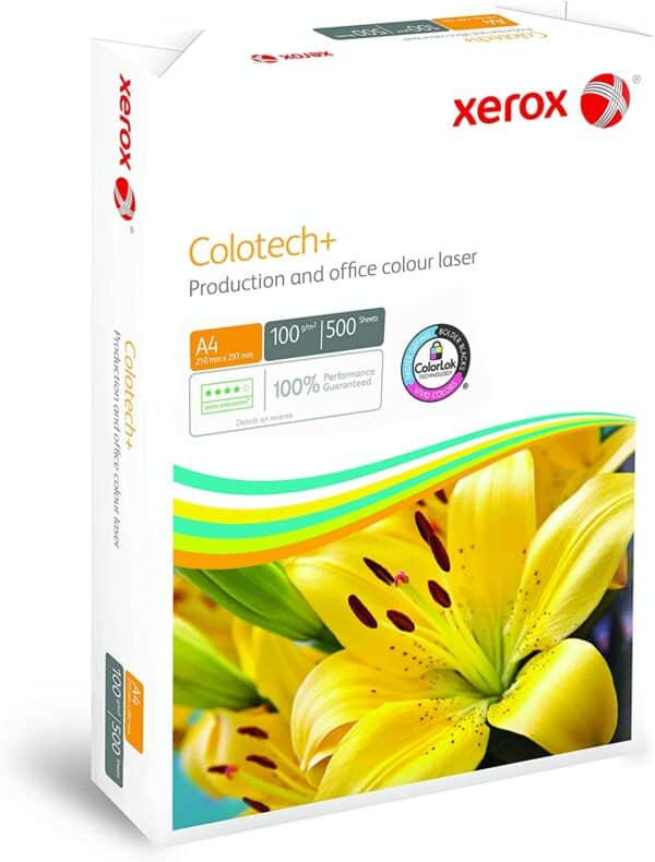 xerox a4 colotech 100gsm 1 ream