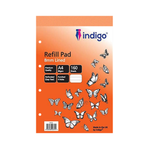 indigo a4 refill pad (orange cover) indf8l