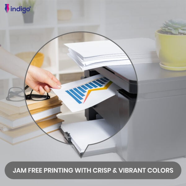 indigo box of a4 paper office white printer copier paper 5 reams of 500 (75 80gsm) multifunction laser inkjet paper ( 5 reams ) 40 boxes