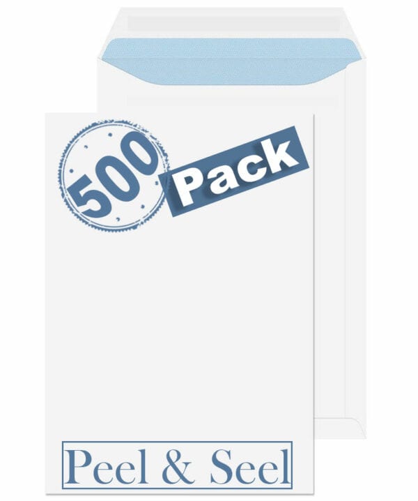 c5 indigo white peel & seal pocket envelopes pack of 500