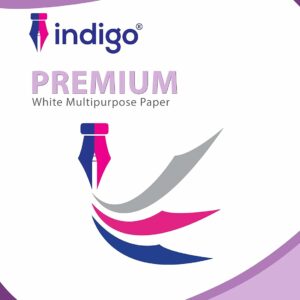 100gsm indigo® a4 white multipurpose copier paper pack 100 sheets