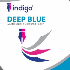 80gsm 50 sheets indigo a4 coloured copier paper turquoise blue