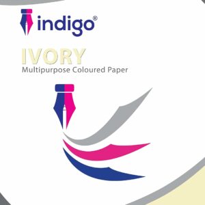 80gsm 50 sheets indigo a4 coloured copier paper ivory