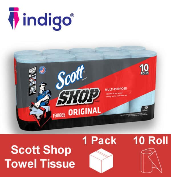 scott shop towels, pack of 1 10 rolls