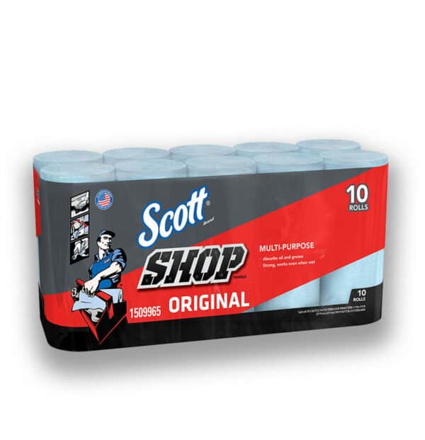 scott shop towels, pack of 1 10 rolls