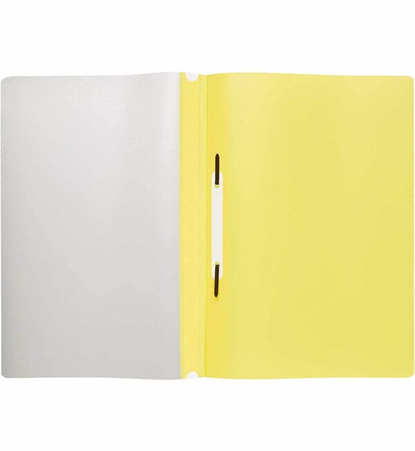 indigo® a4 project folder yellow report document files folders 2 prong (25)