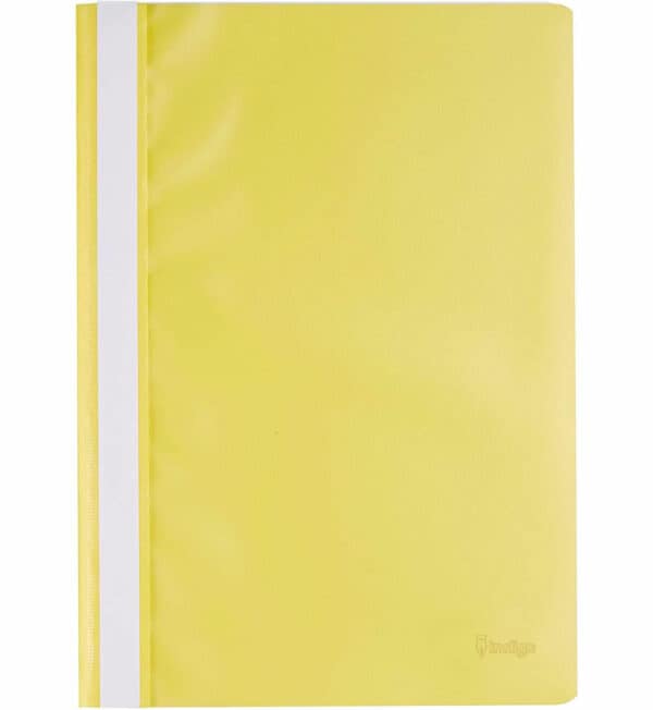 indigo® a4 project folder yellow report document files folders 2 prong (25)