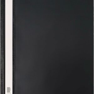 indigo® a4 project folder black report document files folders 2 prong