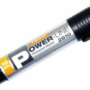 power line permanent jumbo marker black pack of 1