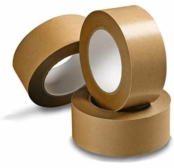 indigo® premium brown framers tape self adhesive picture framing masking backing packaging tape