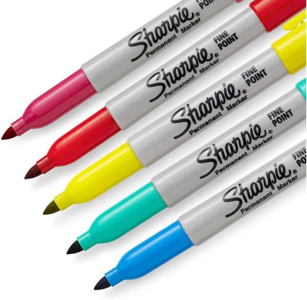 sharpie fine permanent marker colour burst pack of 24 + 1