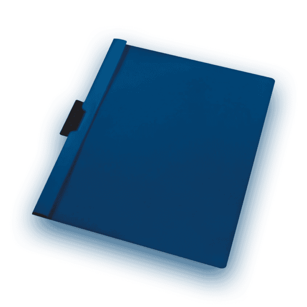 indigo® a4 clip file blue 25 packs