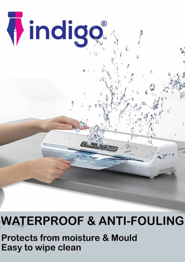 indigo a3 laminating pouches, 80 micron, glossy pack of 100