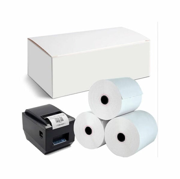 5 star thermal printer rolls 55gsm w57xd55xcore12.7mm 24m [pack of 20]