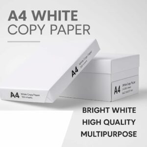 value copier paper multifunctional ream wrapped 75/80gsm a4 white 1 box containing 5 reams of 500 sheets