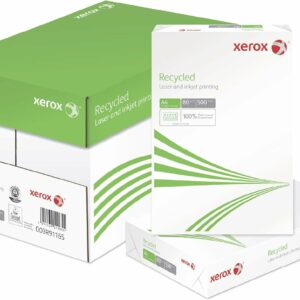 xerox a4 80gsm recycled paper white ream