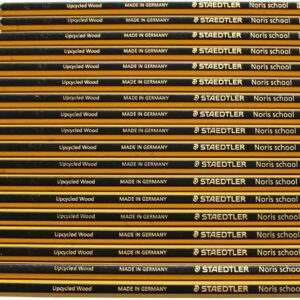 staedtler 121 hb noris school graphite pencils hb degree (pack of 12 pencils)