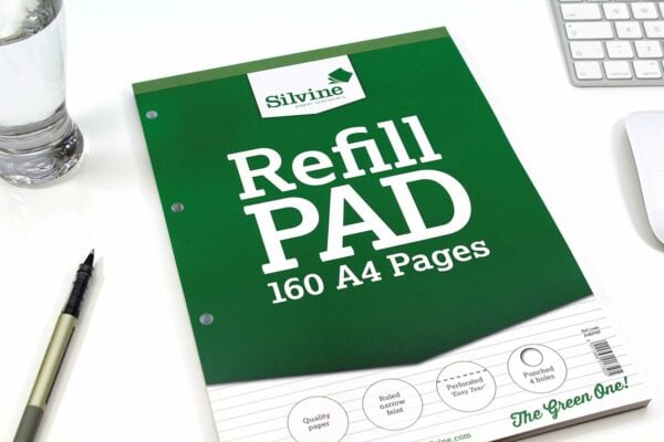 silvine a4 refill pad narrow feint a4rpnf[6 of packs]