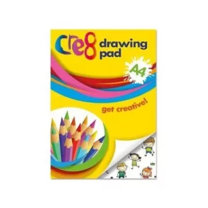 cre8 a4 drawing pad 70gsm 50 sheets