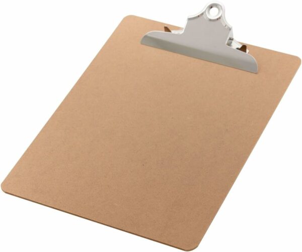 indigo® a4 masonite clipboard, hardboard