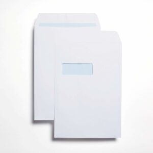 c4 indigo manilla self seal window pocket envelopes pack of 250