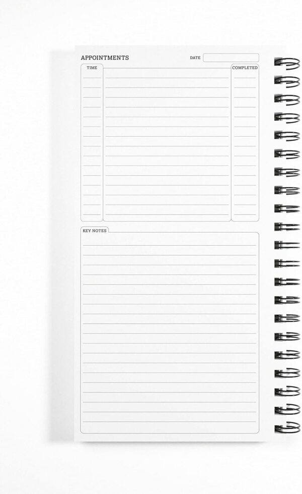 luxpad 280 x 150mm things to do planner printed template (120 sheets)