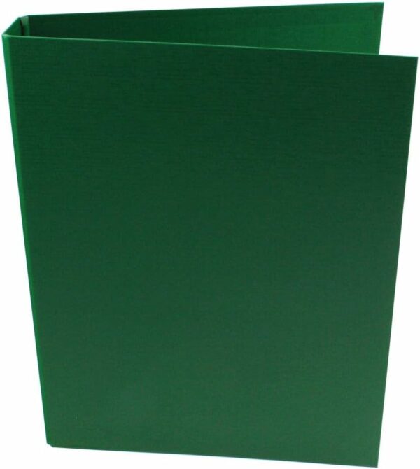 q connect 25mm 2 ring binder polypropylene a4 green (pack of 10)