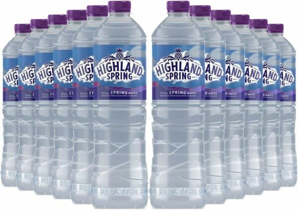 highland spring natural mineral water still in plastic bottle 1.5 litre ref a01057 [pack 12]