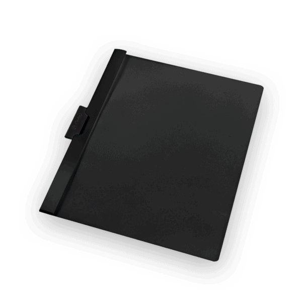 indigo® a4 clip file black 10 packs