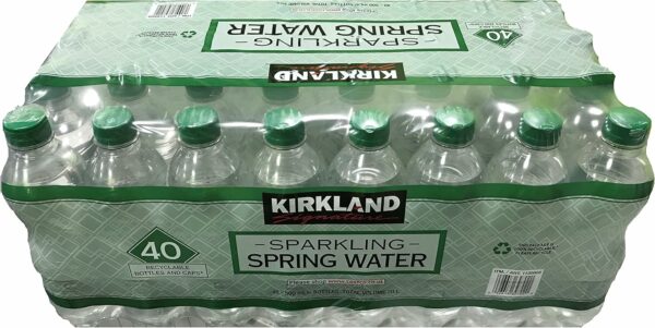 kirkland signature sparkling spring water 500ml 40 bottles