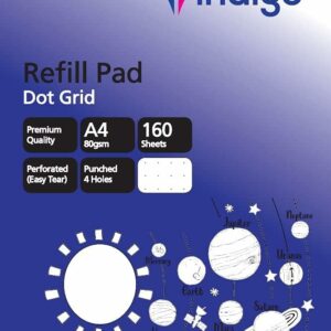 indigo® a4 refill pad dot grid (pack of 1)