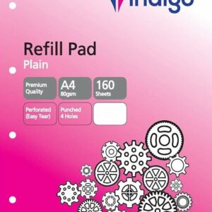 indigo® a4 refill pad plain (pack of 1)