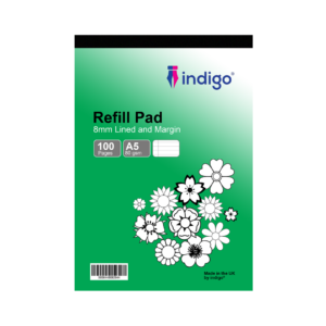 indigo a5 refill pad (blue cover) indgrf