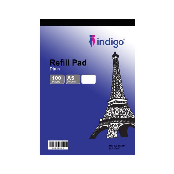 indigo a5 refill pad (blue cover) indgrf