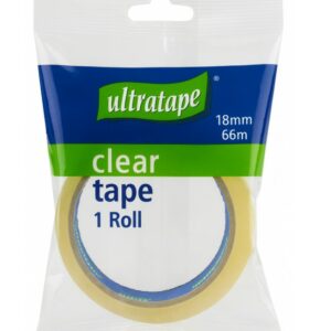 indigo® 19mm x 66m clear packaging tape