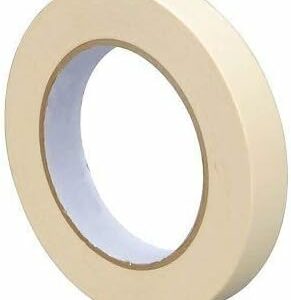 indigo® 18mm x 50m premium masking tape self adhesive decorating & painting tape (pack of 1)