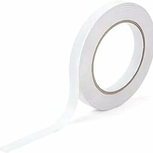 indigo® white quality butcher sealing tape 9mm x 66m pvc neck bag/fruit/veg/meat/sweets (pack of 6)