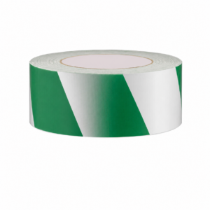green and white hazard